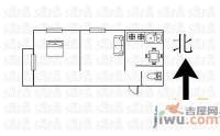 林祥南街1室1厅1卫52㎡户型图