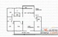 舜耕路财政学院宿舍4室2厅2卫185㎡户型图