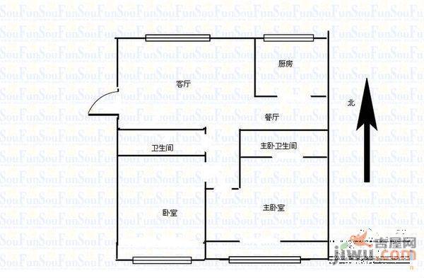 天润苑4室2厅2卫203㎡户型图