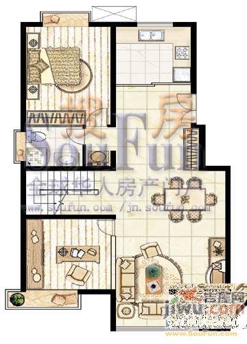 祺苑4室2厅4卫235.5㎡户型图