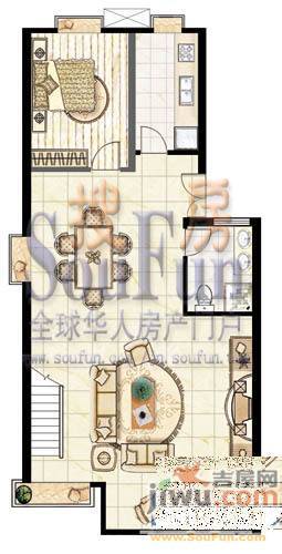 祺苑4室2厅4卫235.5㎡户型图