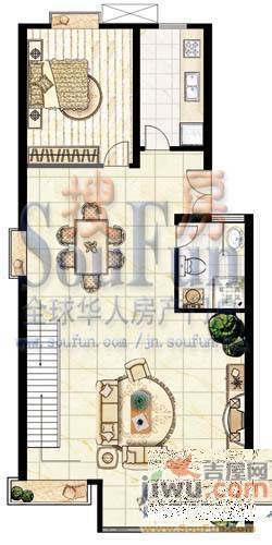 祺苑4室2厅4卫235.5㎡户型图