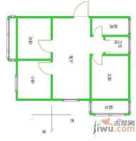 荣泰小区3室2厅1卫110㎡户型图