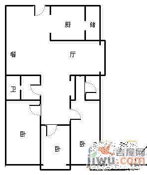 阳光舜城3室2厅3卫198㎡户型图