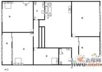 白马家园3室2厅2卫160㎡户型图