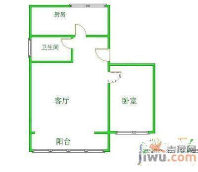 胜利庄3室2厅2卫108㎡户型图