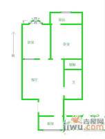 中建苑2室1厅1卫71㎡户型图