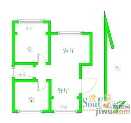 天润苑4室2厅2卫203㎡户型图