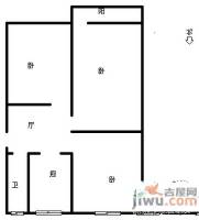 回民小区3室1厅1卫87㎡户型图