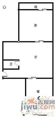 紫香园3室2厅2卫户型图