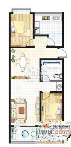 御墅林峰1室0厅1卫48.9㎡户型图