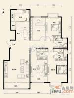 银丰花园4室2厅2卫107㎡户型图