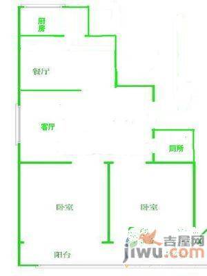 中泰发展大厦3室2厅1卫145㎡户型图