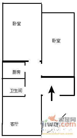 沙河花园5室2厅2卫176㎡户型图