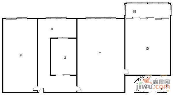 宅吉小区3室1厅2卫160㎡户型图