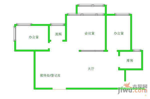 创世纪新城3室2厅2卫138㎡户型图