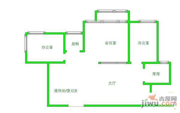 创世纪新城3室2厅2卫138㎡户型图