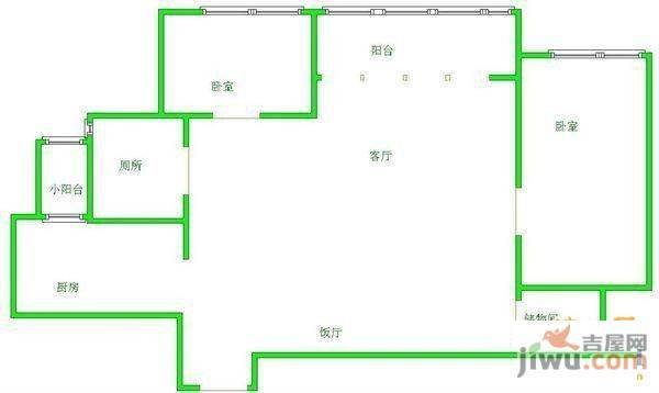 贵龙园4室2厅3卫202㎡户型图