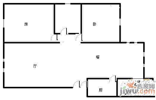 中兴世家4室3厅2卫181㎡户型图