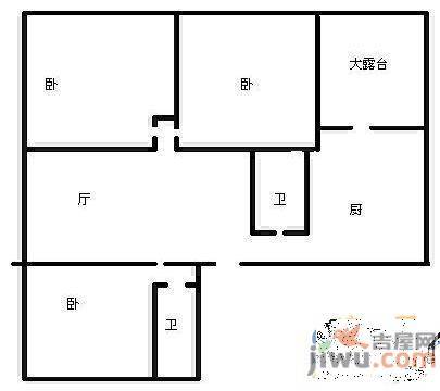 中兴世家4室3厅2卫181㎡户型图