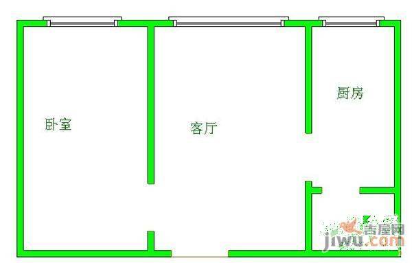 龙祥大厦3室2厅2卫87㎡户型图