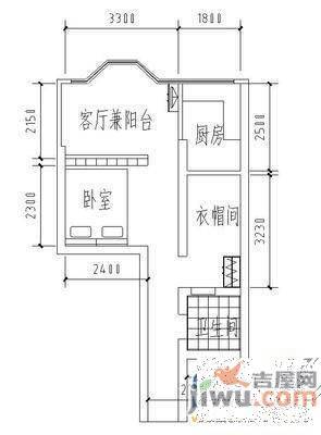 五岳新村4室2厅2卫156㎡户型图