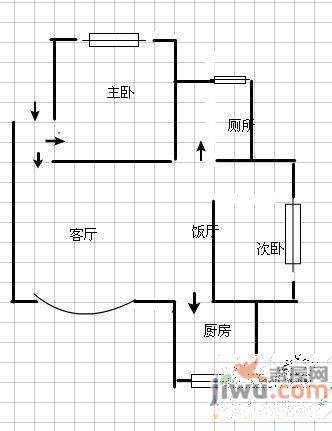 五岳新村4室2厅2卫156㎡户型图