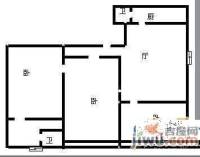 普陀社区3室1厅2卫100㎡户型图