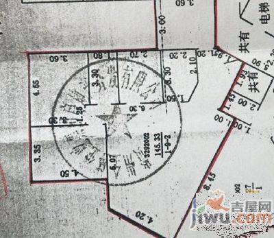 全林广场3室2厅2卫120㎡户型图