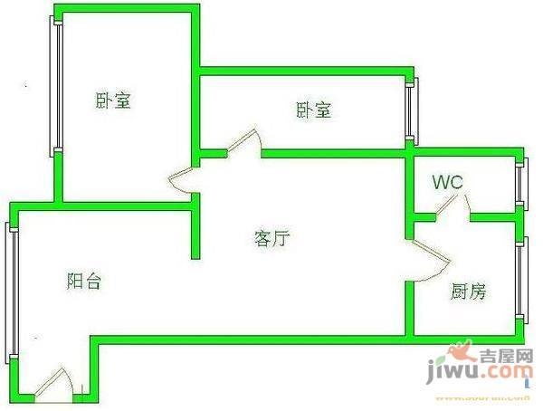 雅旭园3室2厅2卫138㎡户型图