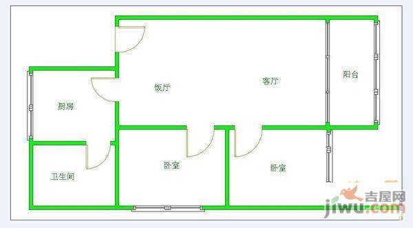 雅旭园3室2厅2卫138㎡户型图