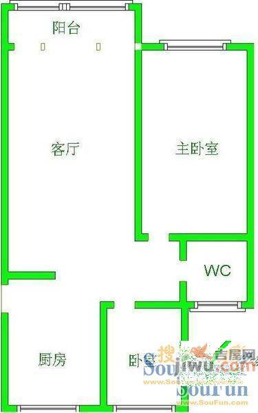 中天花园玉兰园4室2厅2卫160㎡户型图