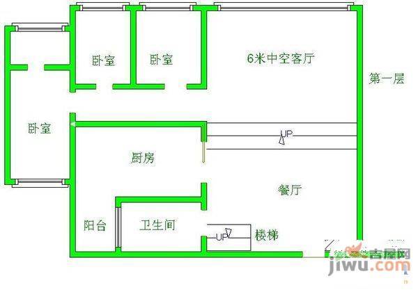 中天花园玉兰园4室2厅2卫160㎡户型图