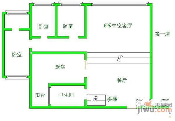 中天花园玉兰园4室2厅2卫160㎡户型图