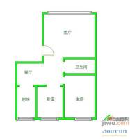 家锦新苑2室2厅1卫93㎡户型图