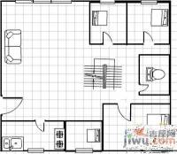 时代新居4室2厅1卫145㎡户型图