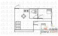 西秀小区2室2厅1卫户型图