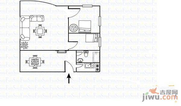 帝豪名都3室2厅2卫144㎡户型图