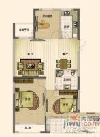 阳光绿景2室2厅1卫户型图