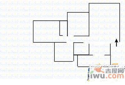 钰达大厦3室2厅2卫120㎡户型图