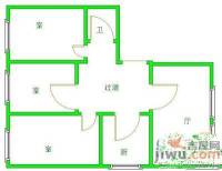 麒龙花园3室2厅2卫103㎡户型图