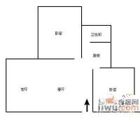 贵印恒力大厦2室2厅1卫95㎡户型图