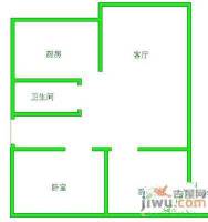 解放西路小区房3室2厅2卫106㎡户型图