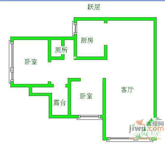 新华苑5室2厅4卫205㎡户型图