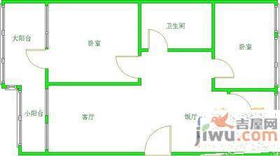 金田家园4室2厅2卫180㎡户型图