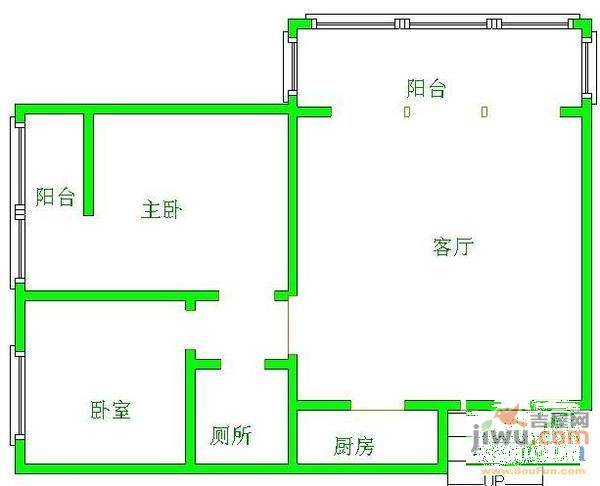 凯宏苑4室2厅3卫160㎡户型图