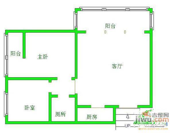 凯宏苑4室2厅3卫160㎡户型图