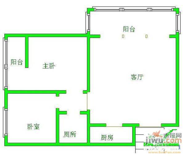 凯宏苑4室2厅3卫160㎡户型图