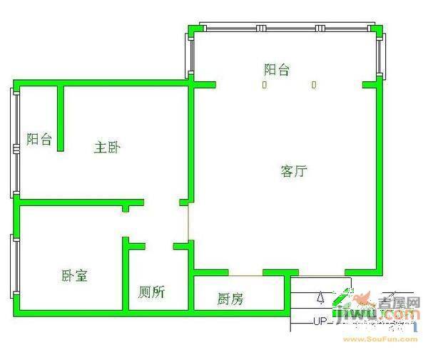 凯宏苑4室2厅3卫160㎡户型图