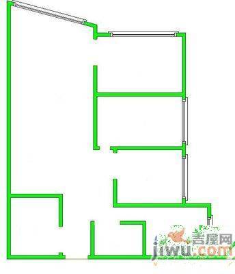 凯旋门大厦3室2厅2卫177㎡户型图